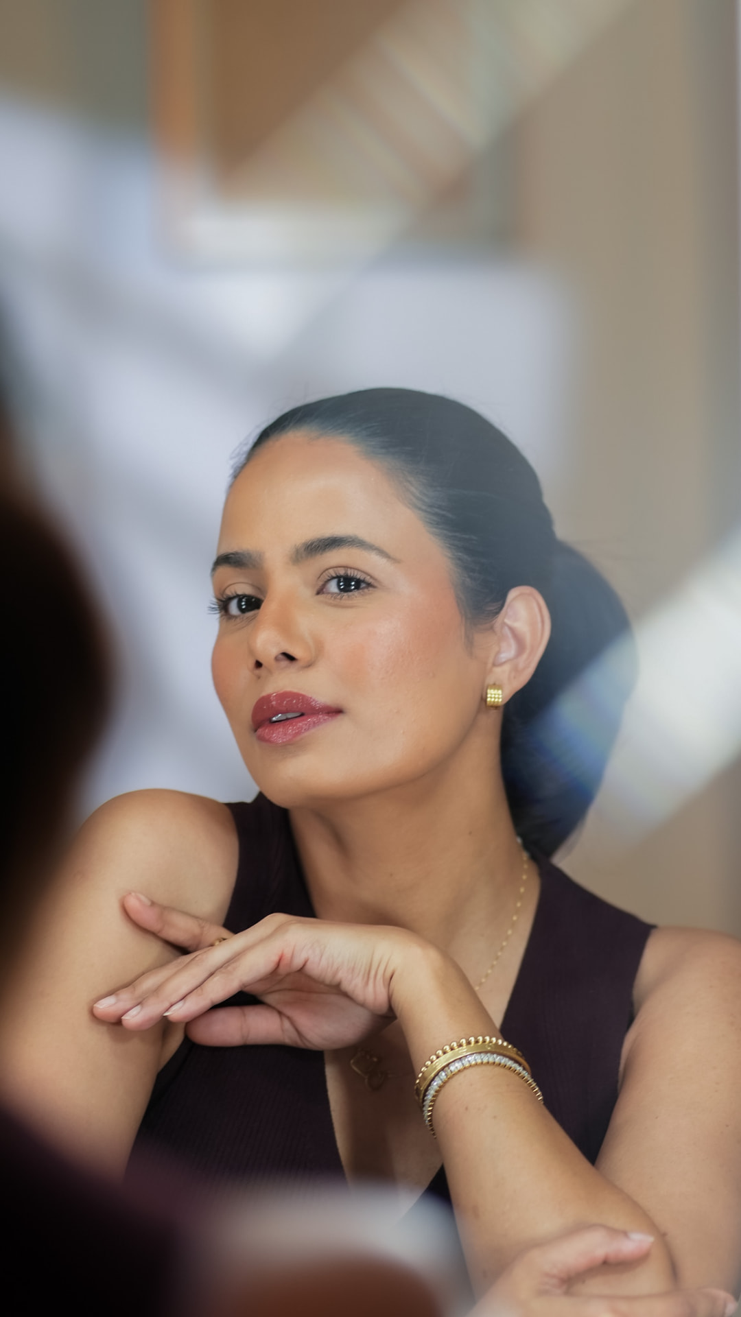 Tanita's editorial beauty portrait